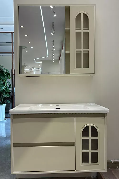 Wall-Mounted PVC Bathroom Vanity