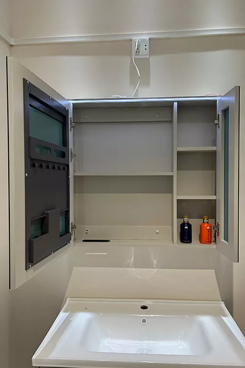 Recessed Bathroom Mirror Cabinet